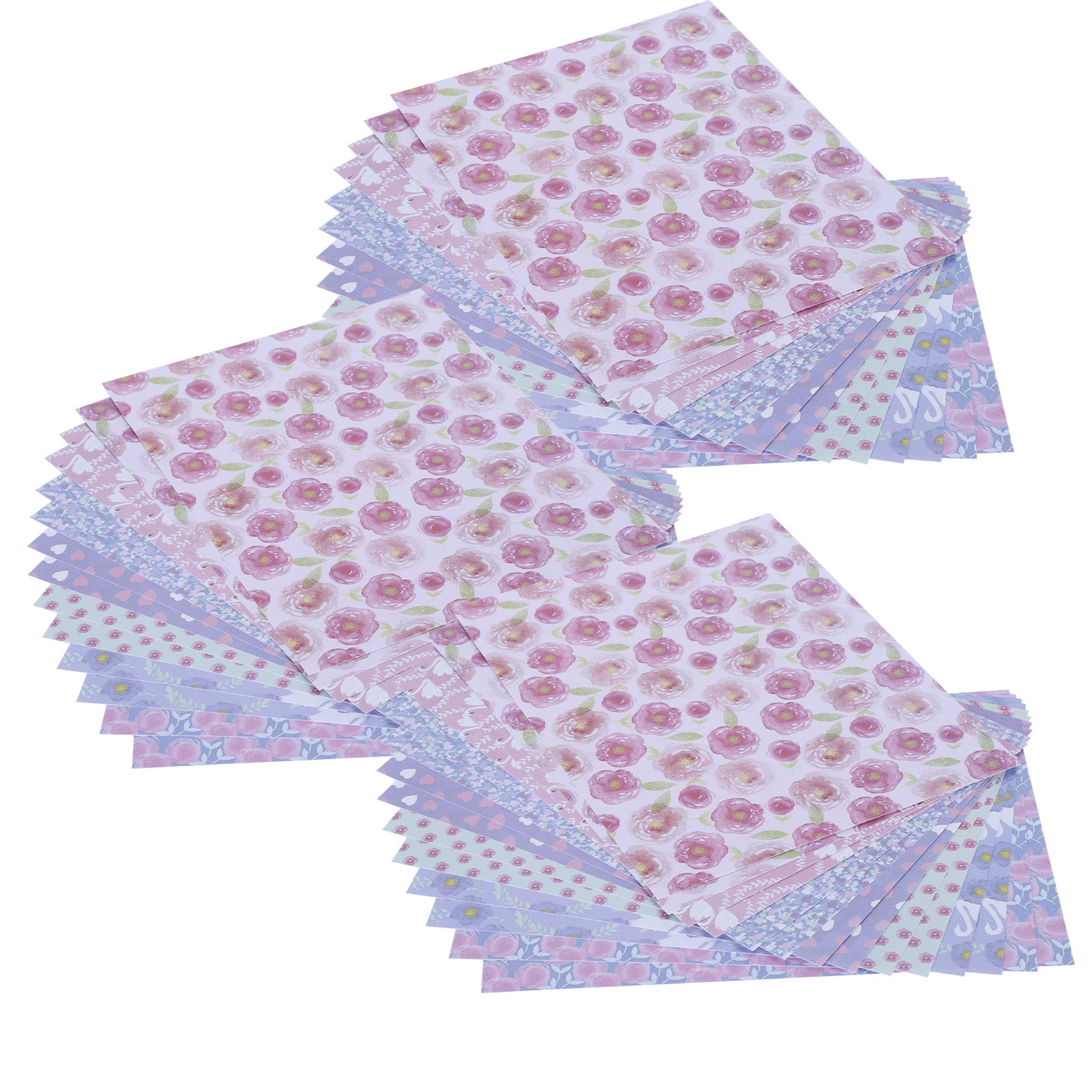 42Pcs DIY Journal Background Paper Multi Pattern Photo Album Decorative Accessories