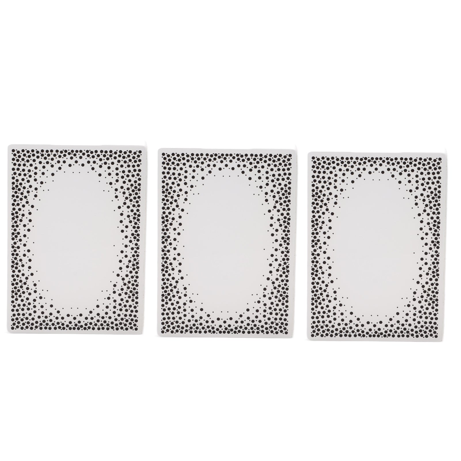 3Pcs Embossing Folders Plastic Material Concave Convex Texture Templates for DIY Invitations Paper Crafts