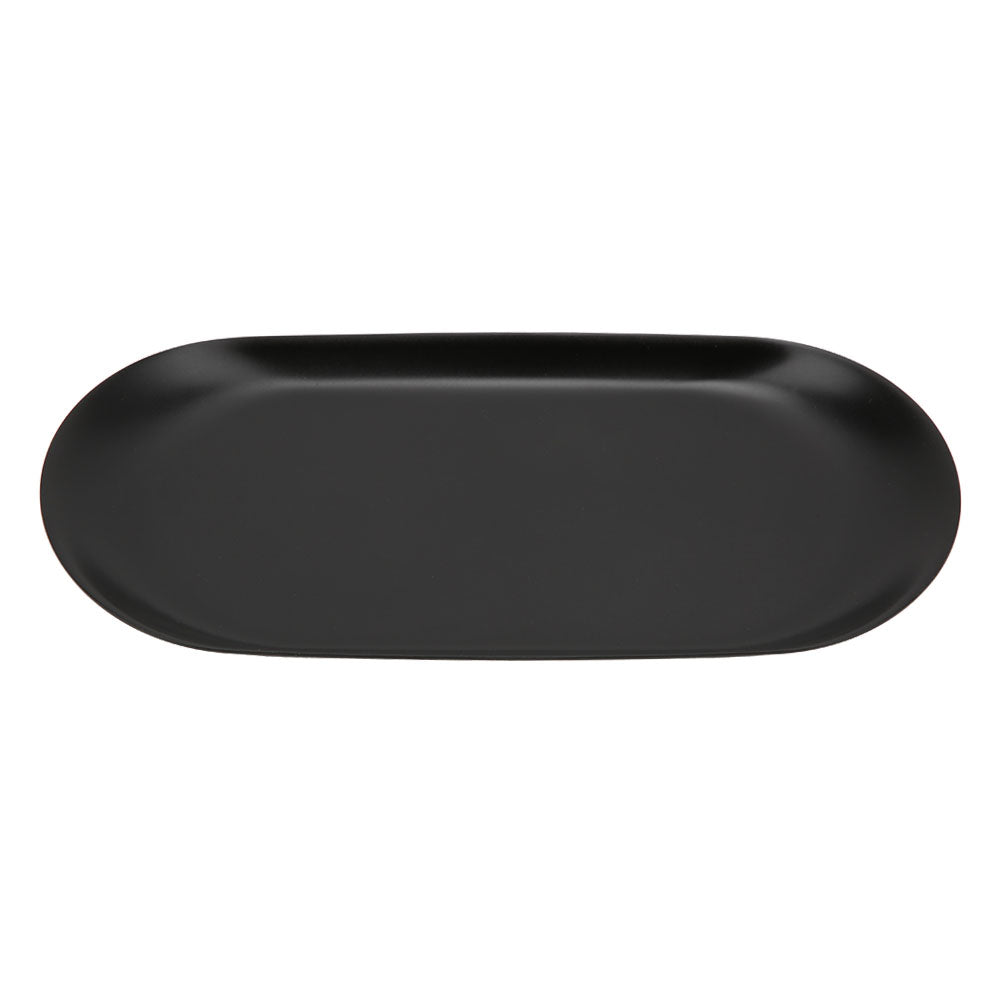 Large Storage Tray 430 Stainless Steel Aromatherapy Candle Tool Tray OrganizerBlack