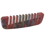 Harmonica Comb Parts Accessories Acrylic for HOHNER Golden Melody 270D Wind Instrument SuppliesAmber