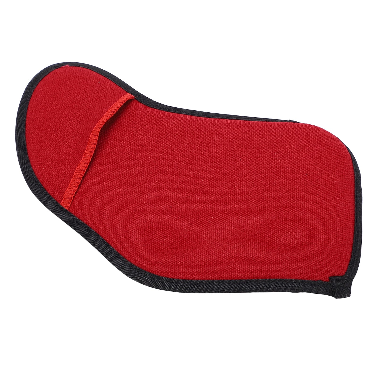 4/4‑3/4 Violin Shoulder Rest Pad Flannel Chin Cushion Protector for Stringed Instrument PlayingRed