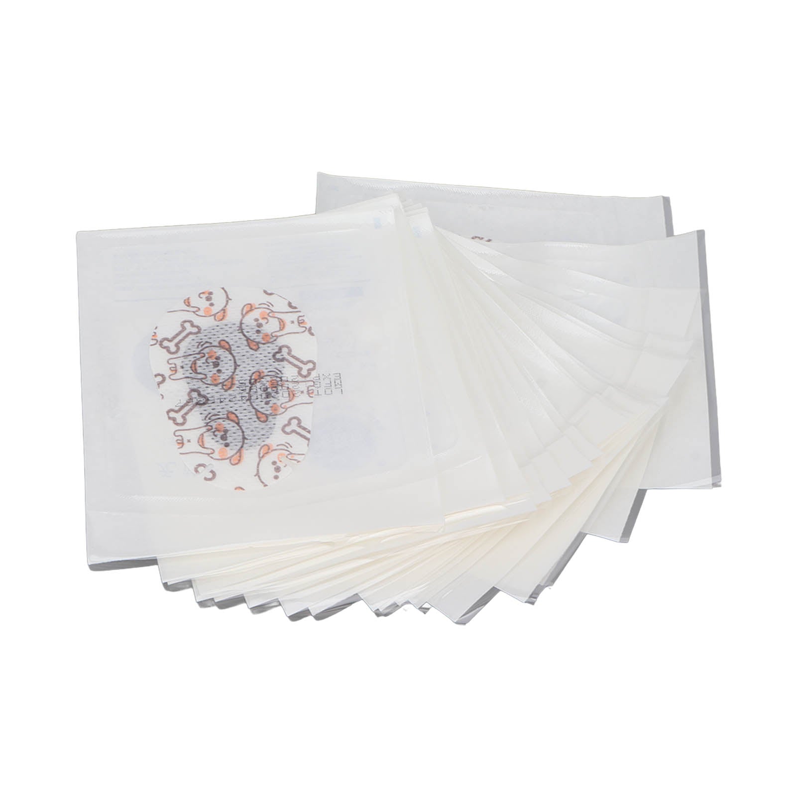 20pcs Amblyopia Eye Patches Breathable Cartoon Patterns Strabismus Eye Patch Set for Children Dog