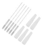 5pcs Makeup Eyebrow Tattoo Needle Portable Microblading U9 Needle Microblading AccessoryU9 Needle with Small Needle Cap