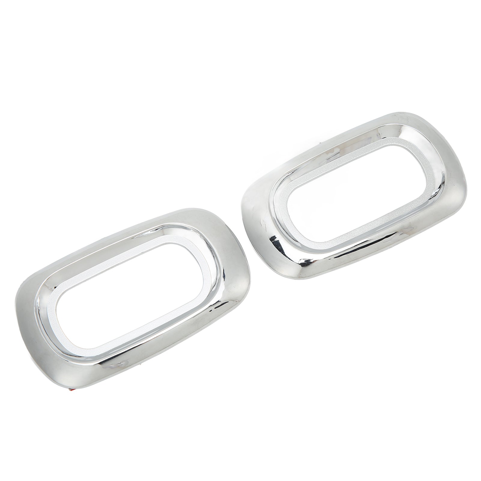 Pair Side LED Marker Light Covers Chrome Bezels Waterproof Heat Resistant Self Adhesive for CRV 20022006