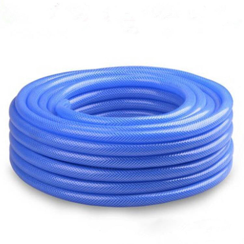 Water Rubber Hose Pressure Aging Freeze Proof Resistant Multi Purpose Blue Garden Rubber Water Pipe G3/4 164.0ft