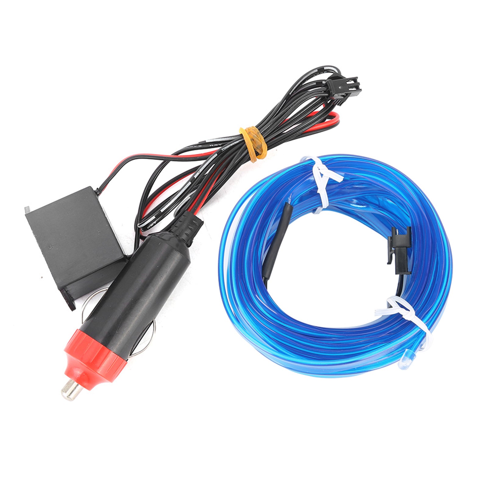 Car Decorative Light Strip Interior Lighting Auto LED EL Cold Lamp Modification Parts 5 MetersBlue