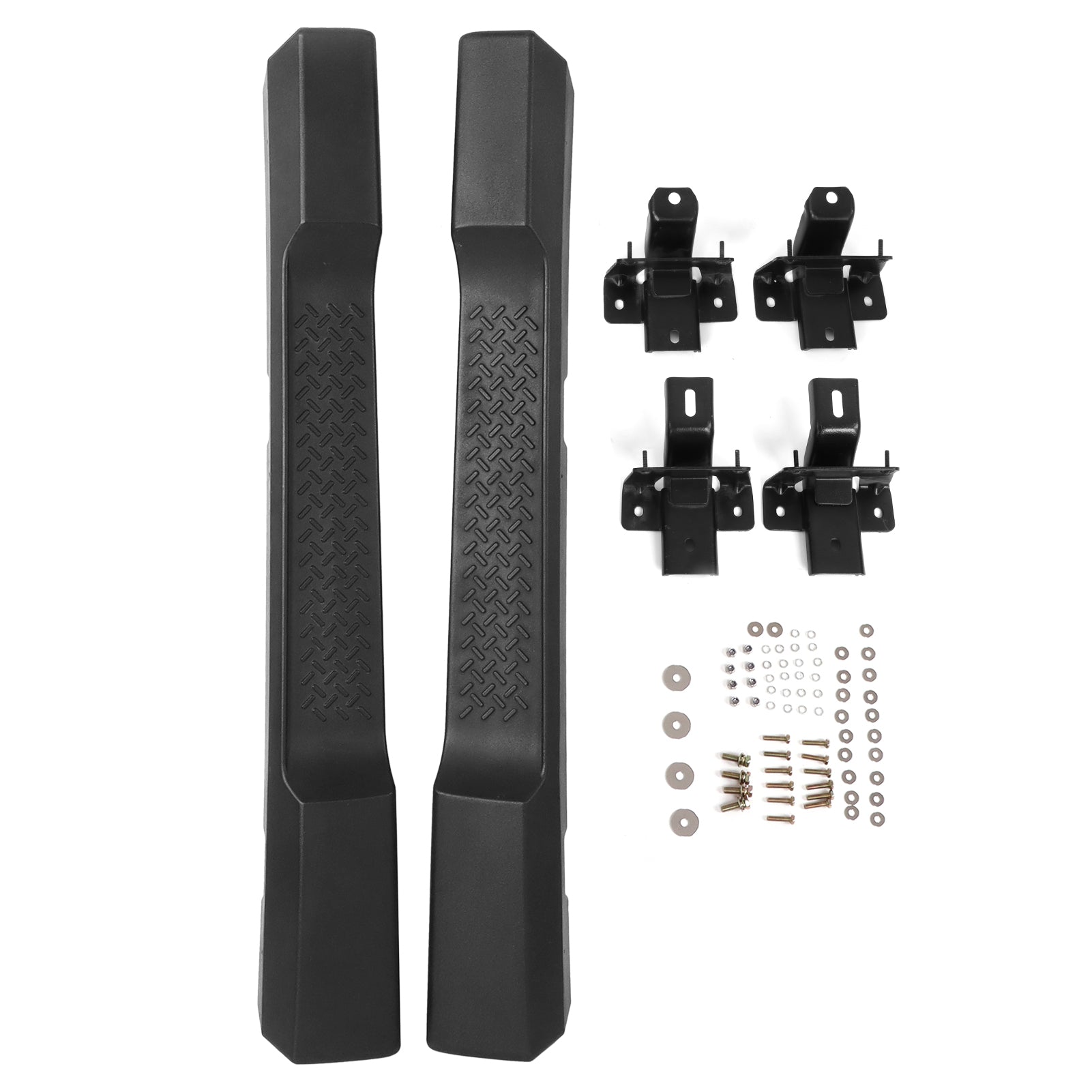 2pcs Car Door Sill Scuff Plate Protector Welcome Pedal Replacement for Wrangler JK 1992‑2006