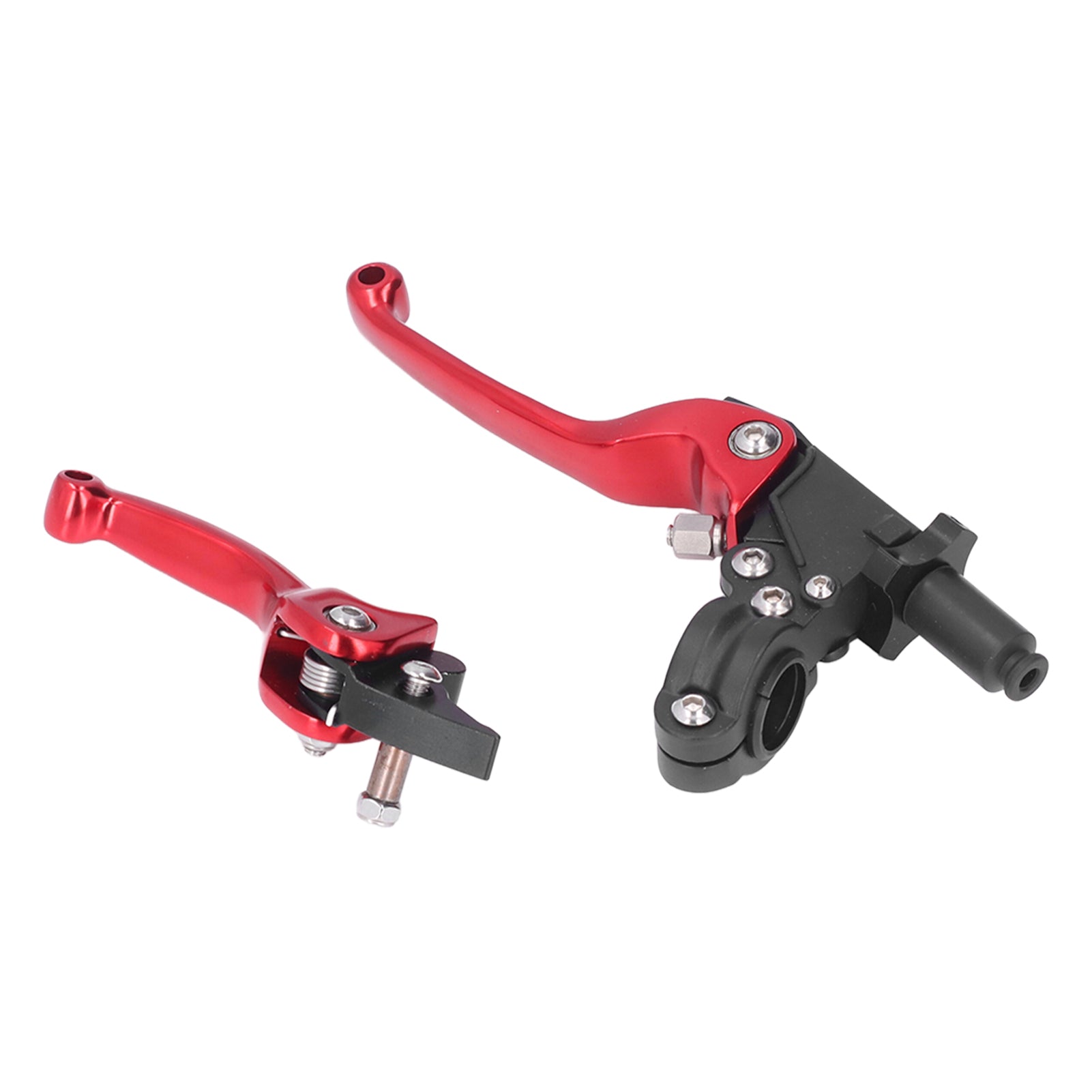 1 Set Folding Clutch Brake Lever Motorcycle Refitting Replacement for Suzuki Rm RmzRed