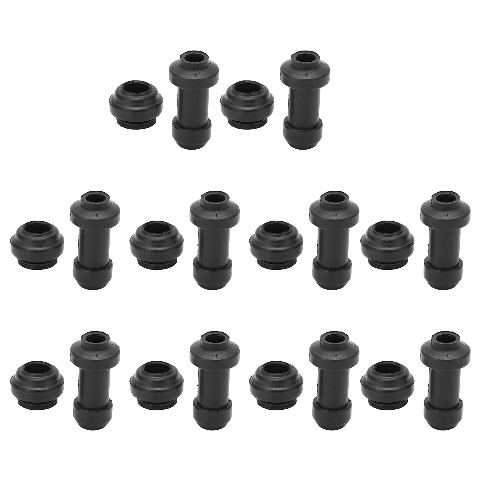 10 Set Motorcycle Disc Brake Caliper Dust Cover Long Short High Accuracy Rubber Universal