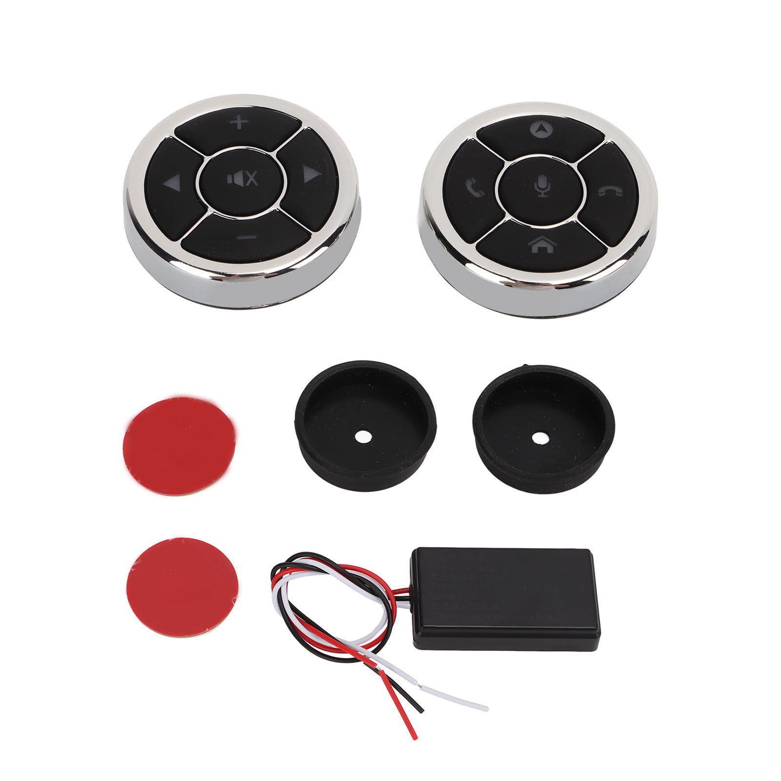 10 Keys Car Steering Wheel Control Button Volume Adjustment Handsfree Call Wireless Universal Multimedia Controller