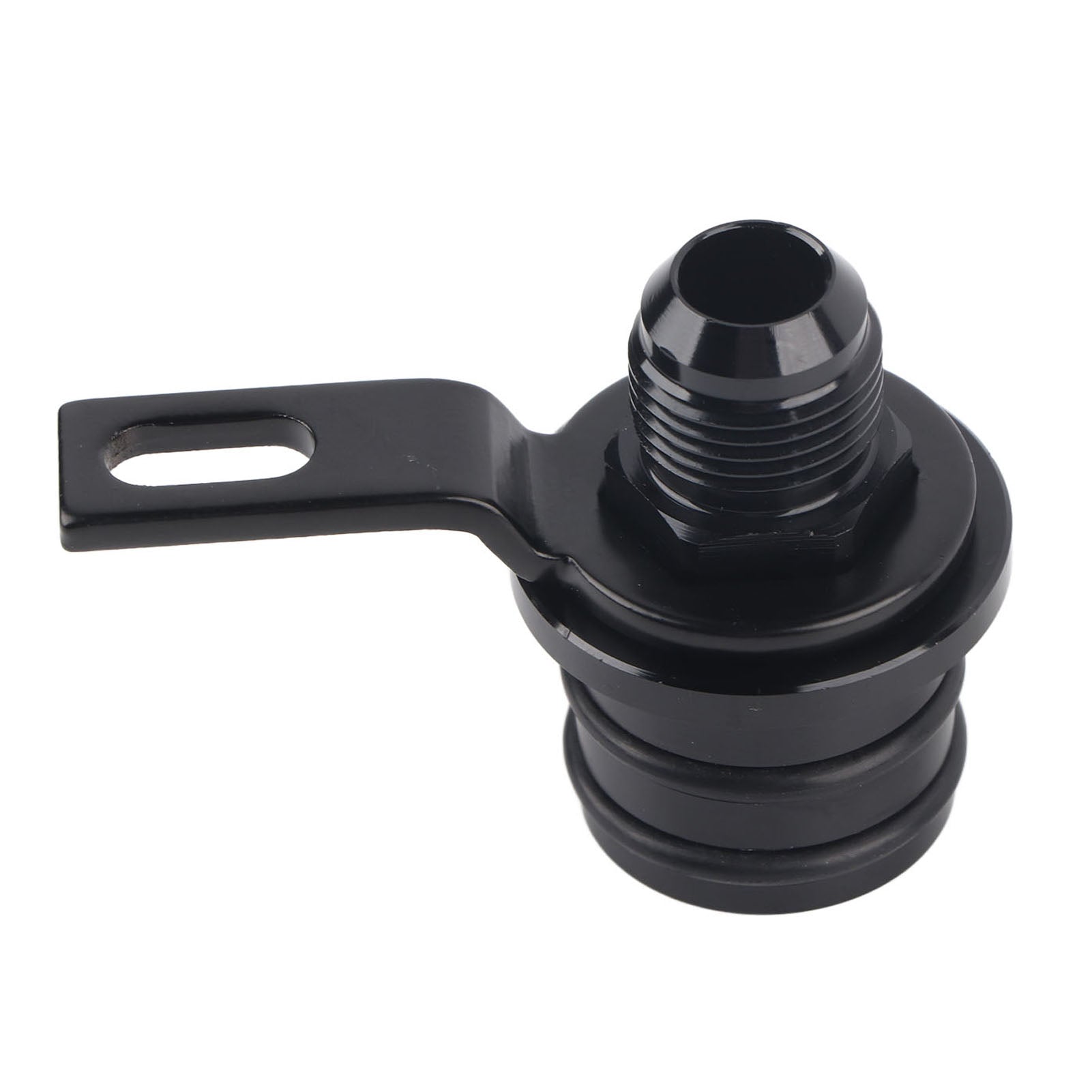 10AN Breather Fitting Adapter Black Aluminium Alloy Lightweight for Oil Catch Can B16 B18 B20