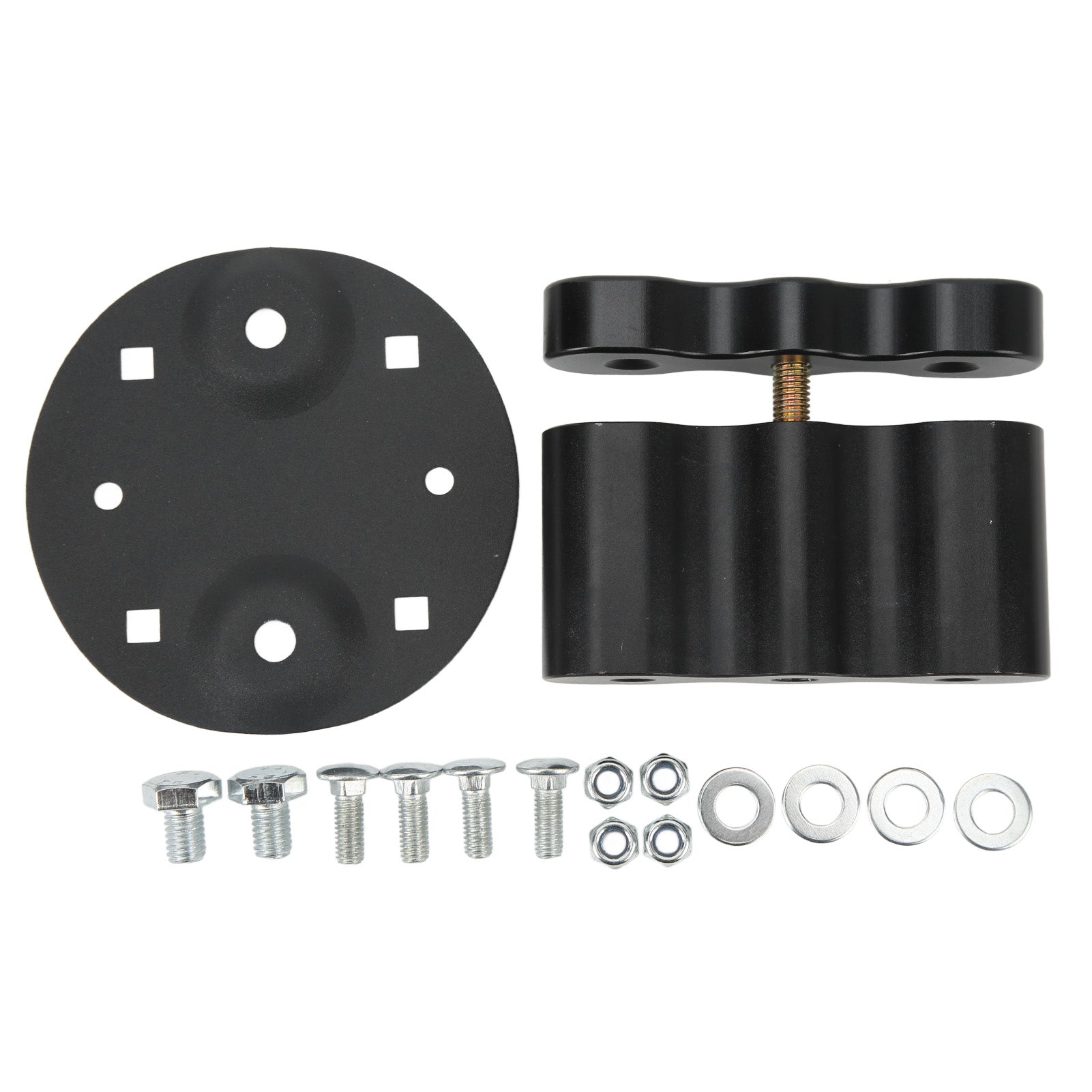 Fuel Pack Extension Mount Aluminium Alloy Pack Mount Extension Bracket Cargo Racks Lock Mount Type A