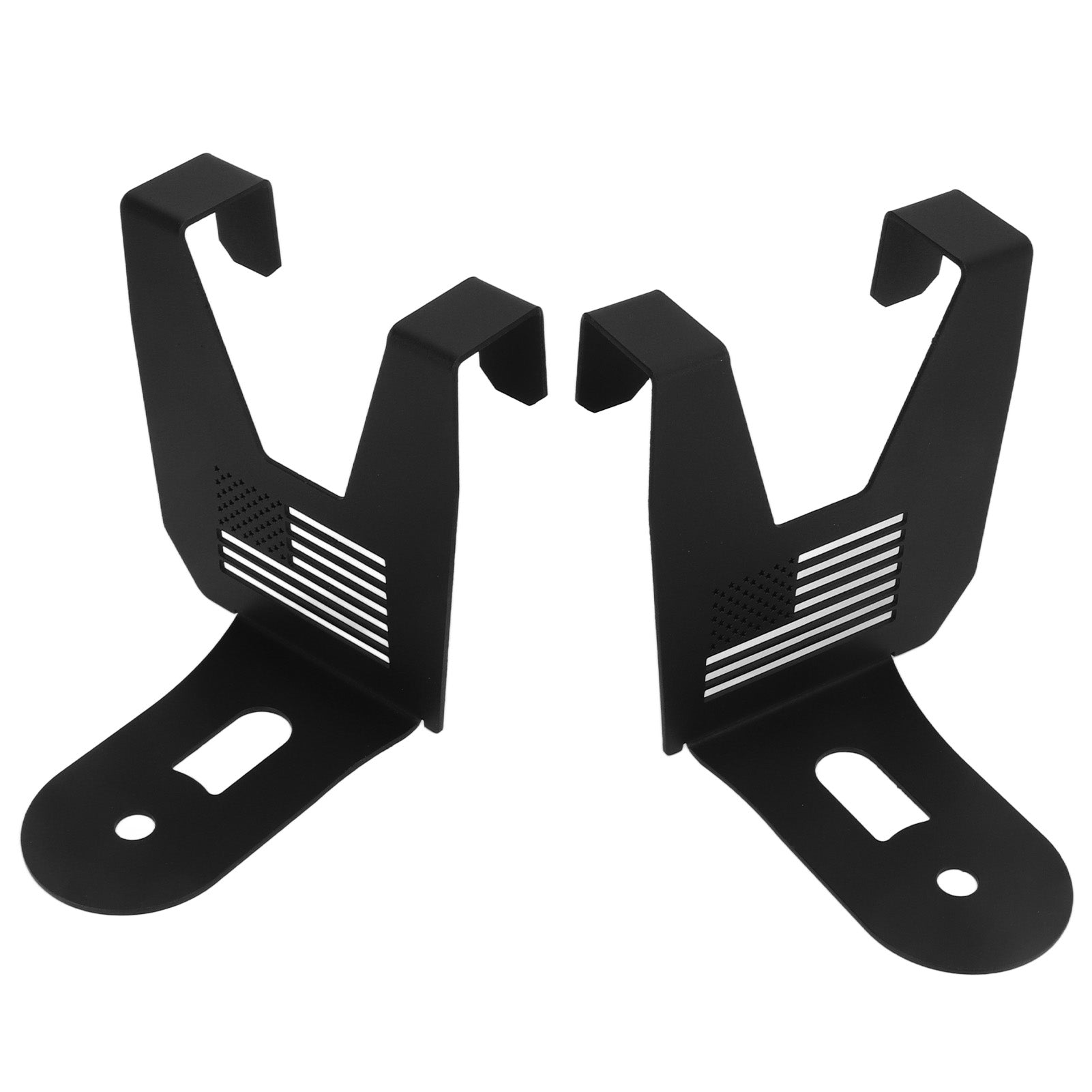 UTV Cooler Mounting Brackets Steel Turbo Cooler Holder Carrier Replacement for Polaris RZR 1000 XP Turbo 2014‑2021
