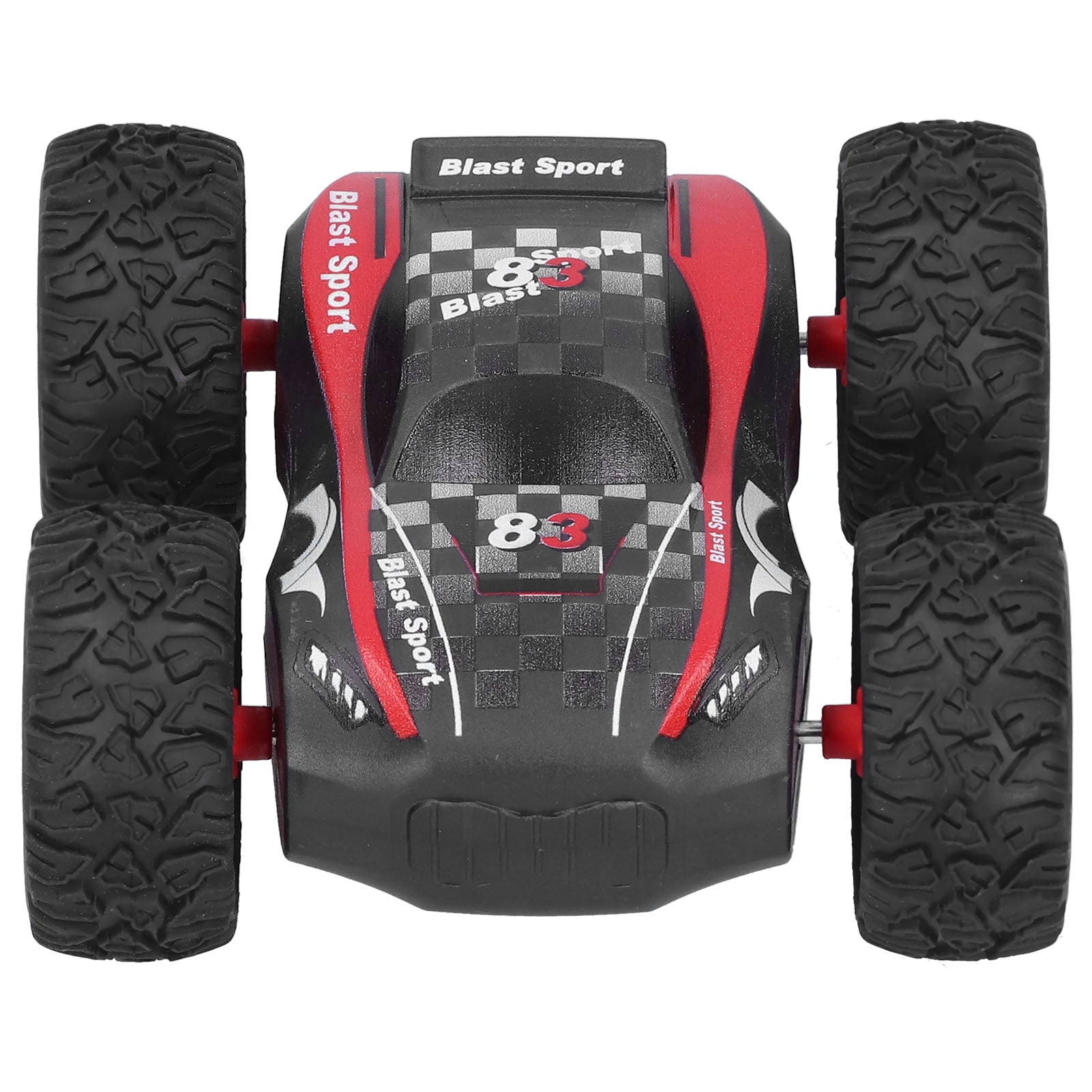 Mini DoubleSided Dump Truck Inertial Car Toy Educational Children Car Vehicle Toy(Red )