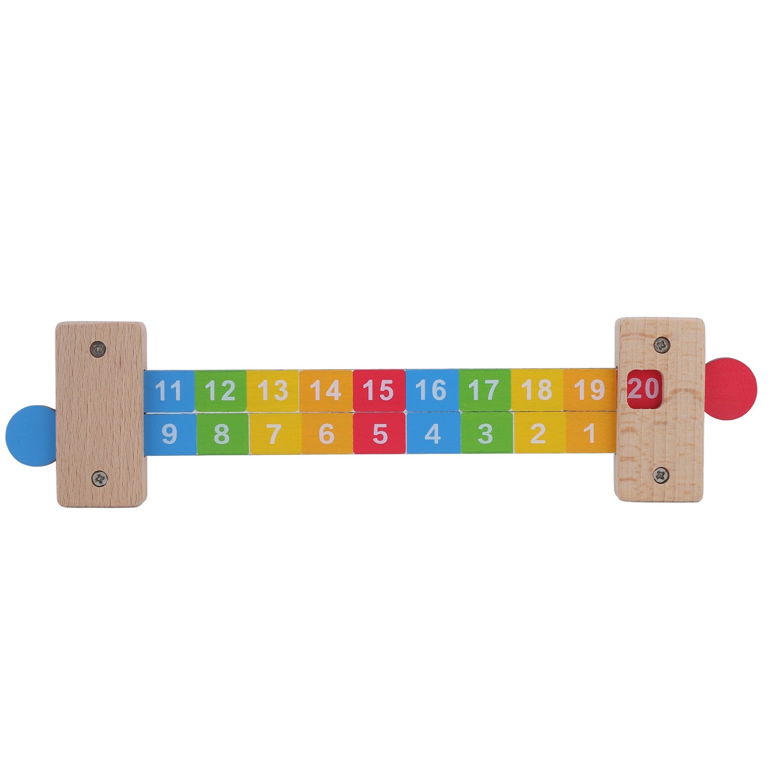 Digital Numbers Decomposition Ruler Colorful Beautiful Practical Portable Early Education Teaching AidsNumbers 1-20