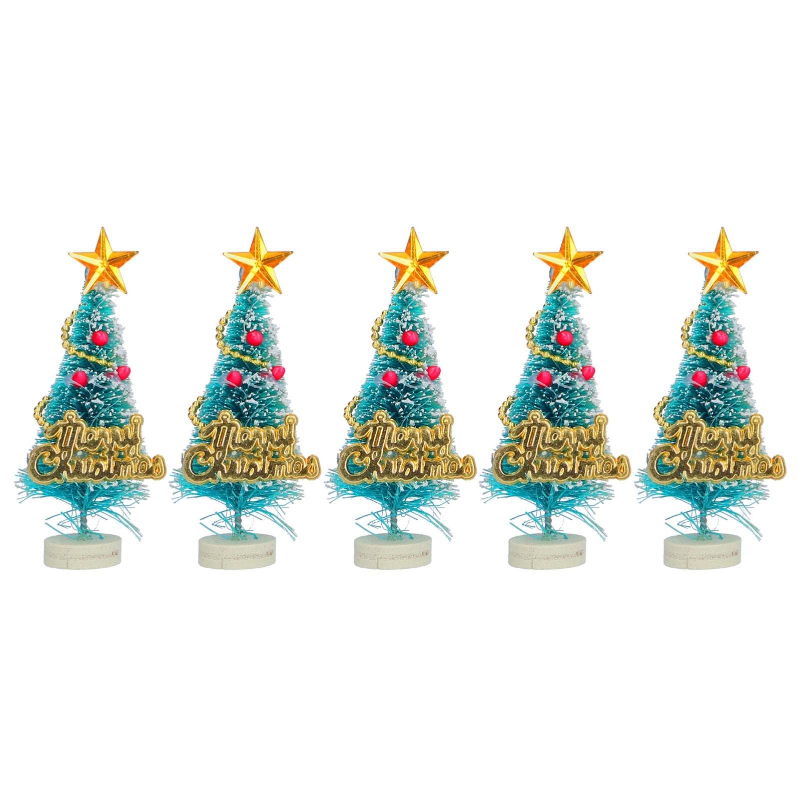 Miniature Dollhouse Christmas Tree Mini Dollhouse Pretend Play Toys Ornaments Accessories