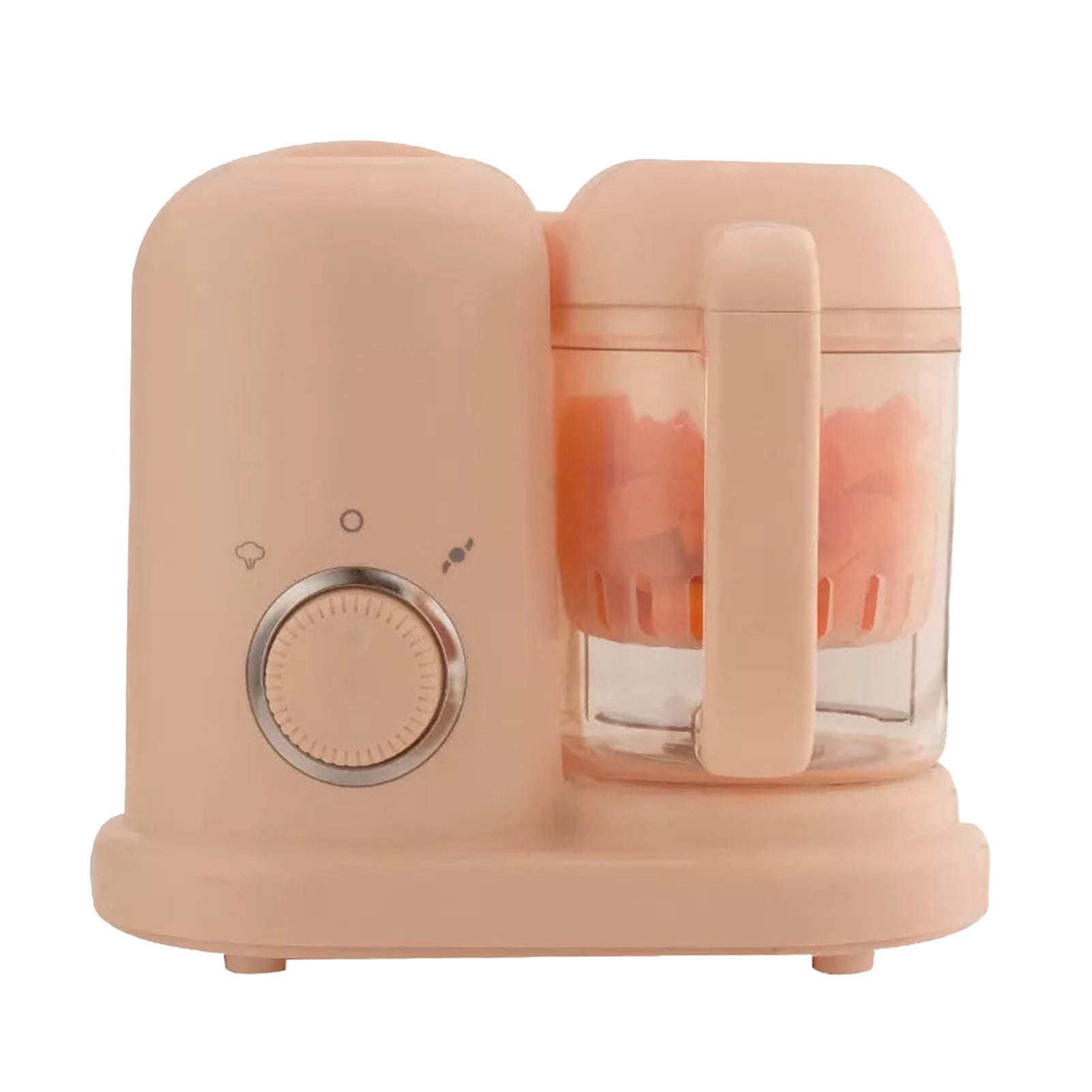 Baby Food Processor Automatic Cooking Steaming Safe Multifunctional Small Toddler Food Grinder Blender  AC