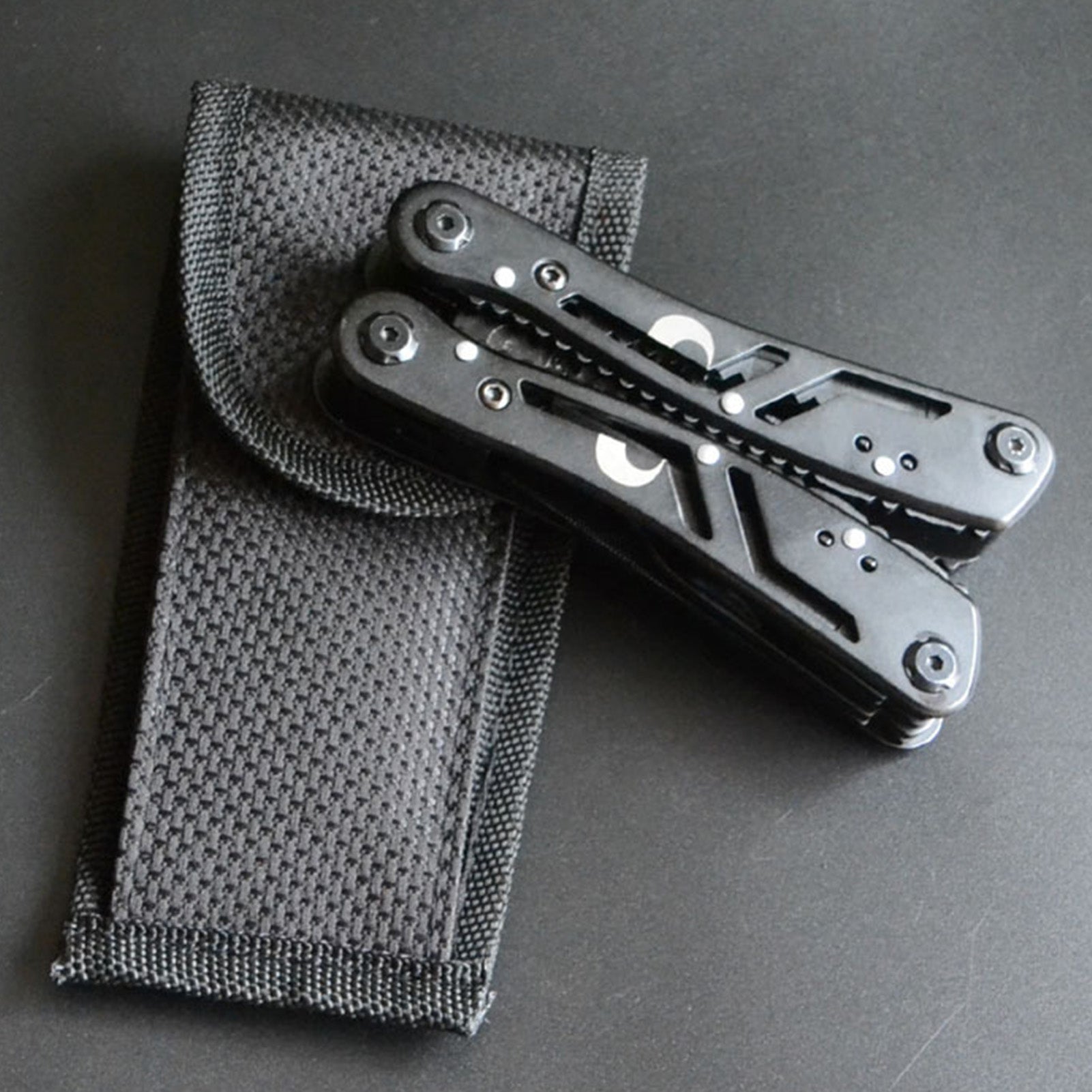 Multitool Pliers Pocket Size Knife Screwdriver File Bottle Opener Saw for Outdoor Camping