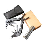 Multitool Pliers Pocket Size Knife Screwdriver File Bottle Opener Saw for Outdoor Camping