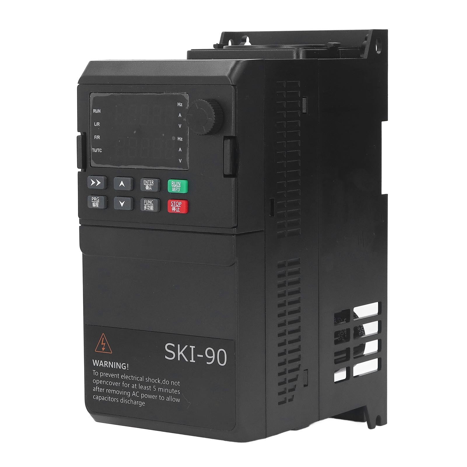 Vector Inverter Variable Frequency Drive Converter for 2.2KW 3HP Motor AC380V Input 0‑380V Output