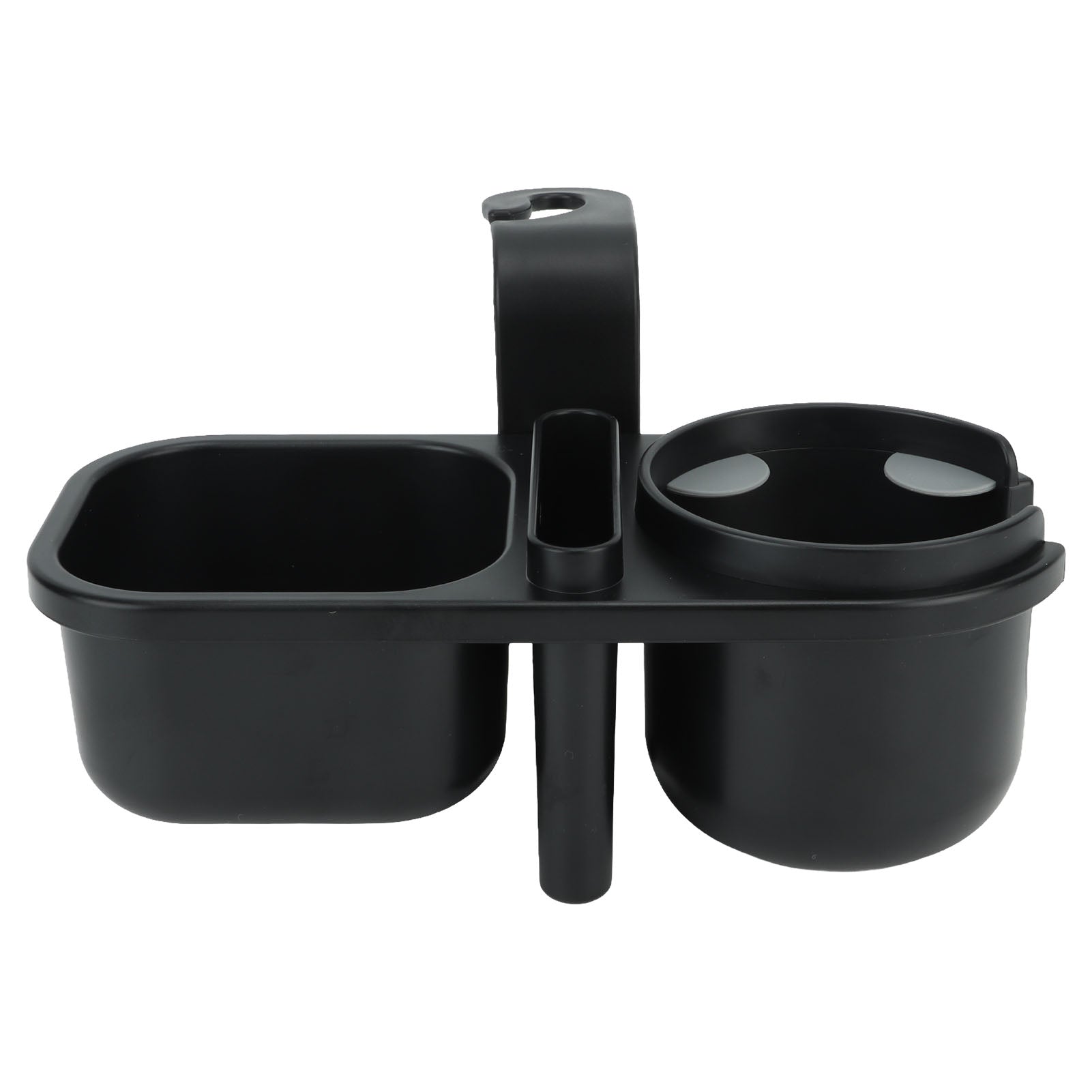 3 in 1 Car Back Seat Cup Organizer Cell Phone Drink Holder Headrest Backseat Holder Tray Black