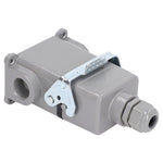 Rectangular Heavy Duty Connector IP65 Waterproof Electrical Connector Industrial Plug 16A 500V