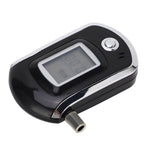 Digital Display Breath Tester Air Blowing Portable Drunk Detector with 5 Replaceable Mouthpieces