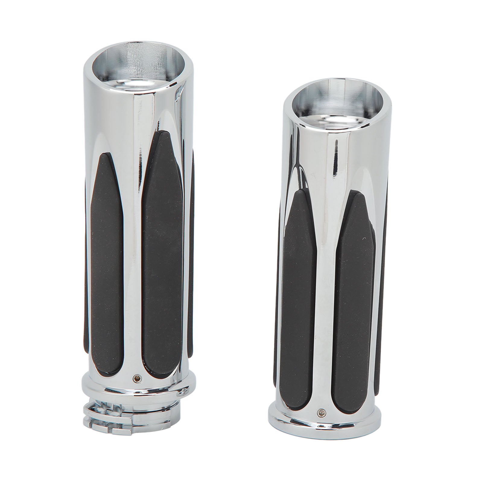 2Pcs 25mm Motorcycle Grips Antiskid Grip Adjustment Hand Grip For Touring 883 120 Custom Chrome