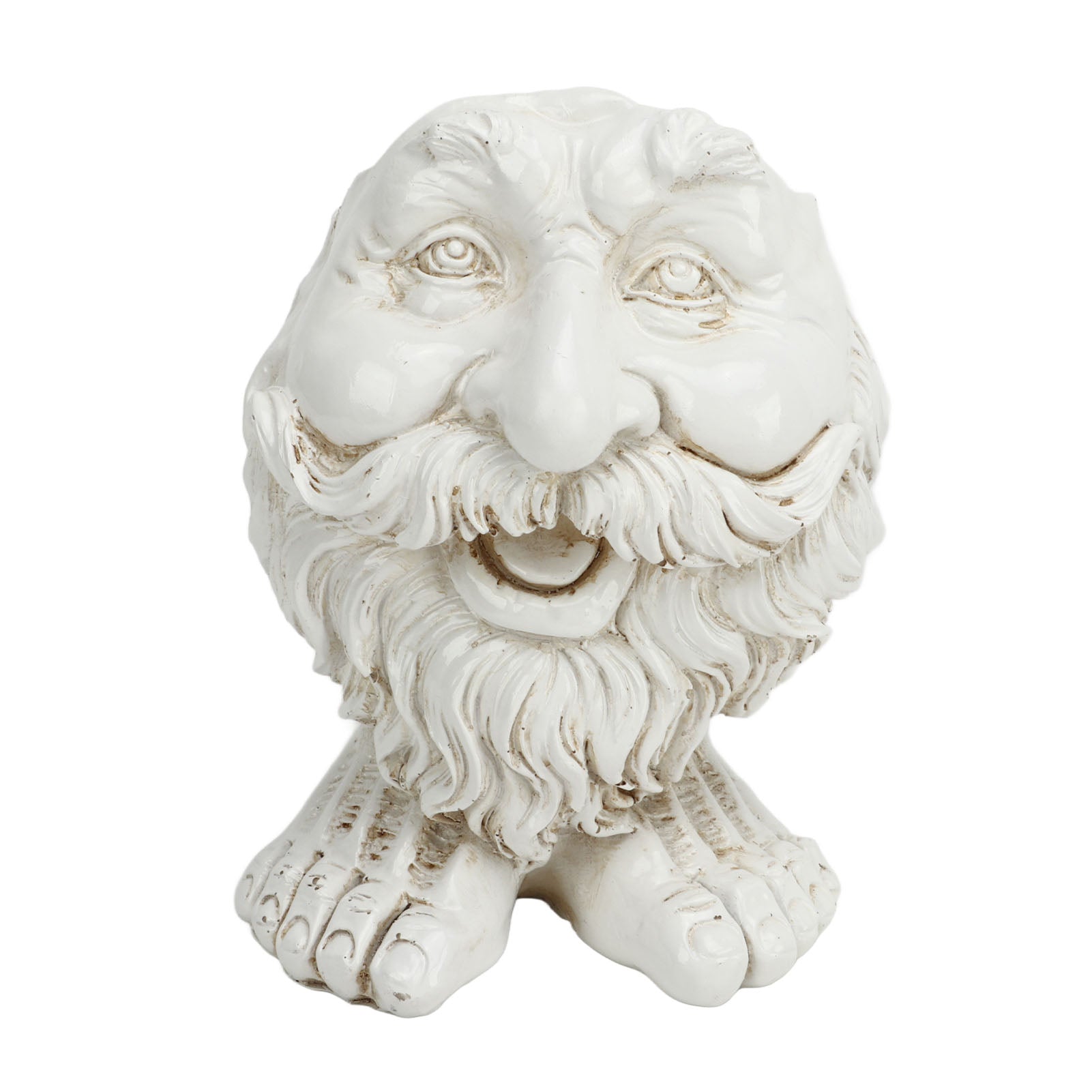 Face Statue Planter Unique Image Cute Funny Shape Personalized Waterproof Head Flower Pot for Garden Decoration Type1