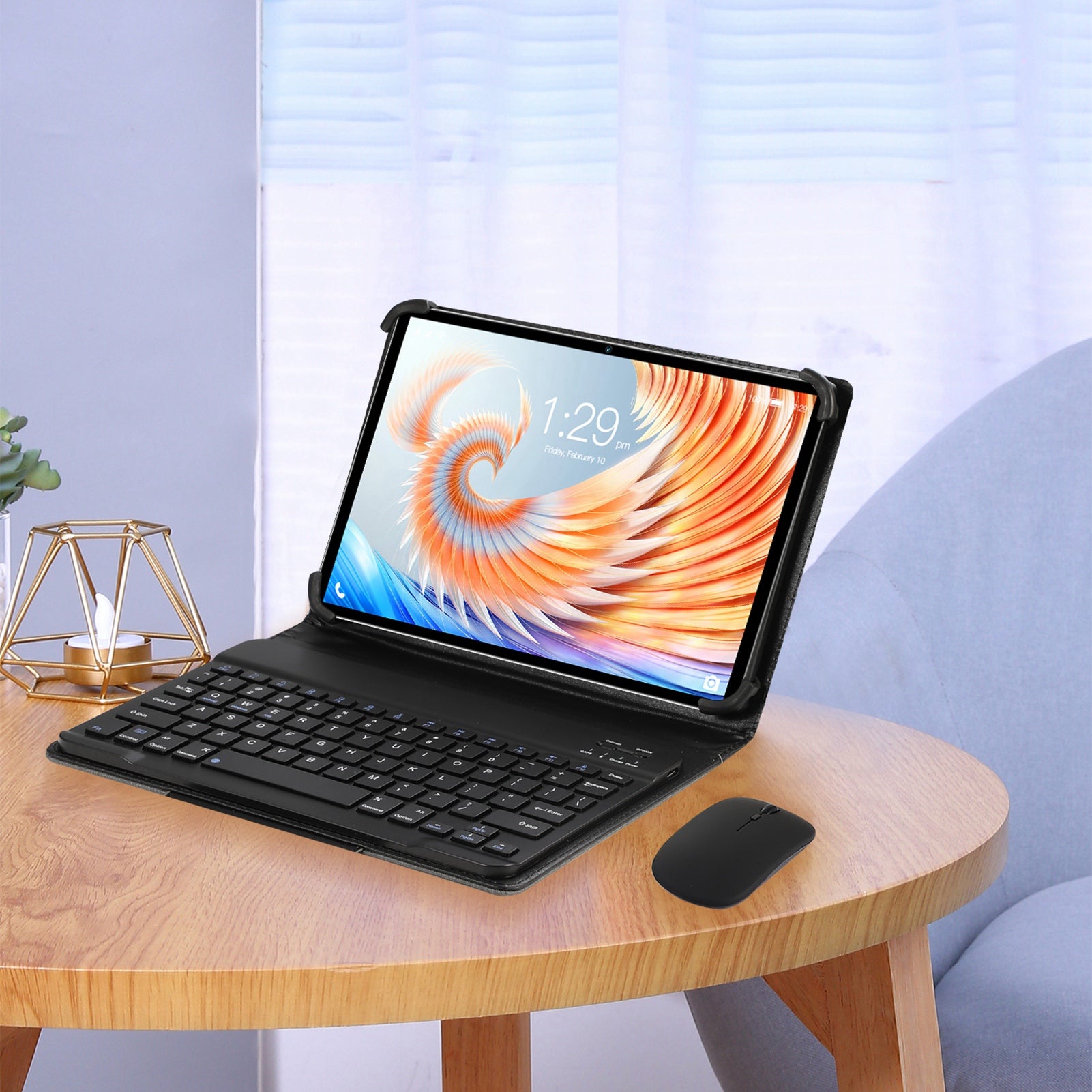 10.1 Inch Tablet for Android 12 8 Core CPU 8GB RAM 256GB ROM 8MP Front 16MP Rear 5G WiFi 4G Network Tablet PC 100‑240V EU Plug