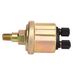 Diesel Generator Oil Pressure Sensor 1/8NPT Gold Matte Double Head Oil Pressure Sensor for VDO 0‑10Bar
