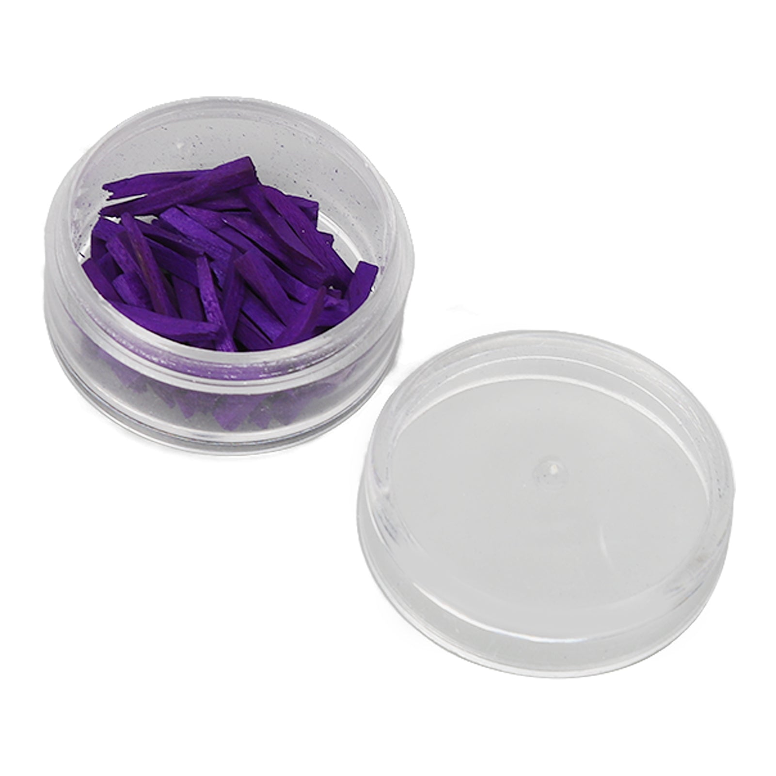 50pcs Wooden Interdental Wedge Professional Safe Teeth Interproximal Wedges for Dental Restoration Purple