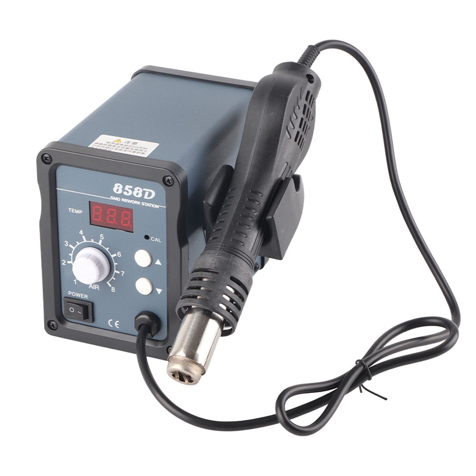 Hot Air Gun Soldering Station LED High Definition Screen Display with Brushless Fan
