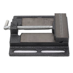 4in Jaw Opening Vise High Carbon Steel Flat Jaw Clamping Bench Vise for Hardware Parts Tightening