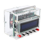 DIY FM Radio 87 To 108MHz LCD Display Digital Radio Receiver with LED Flashing Light for Education Project Pre Assembled