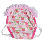 Hen Saddle Apron Double Layer Cotton Comfortable Chicken Feather Fixer Wing Back Protector for Poultry Peach