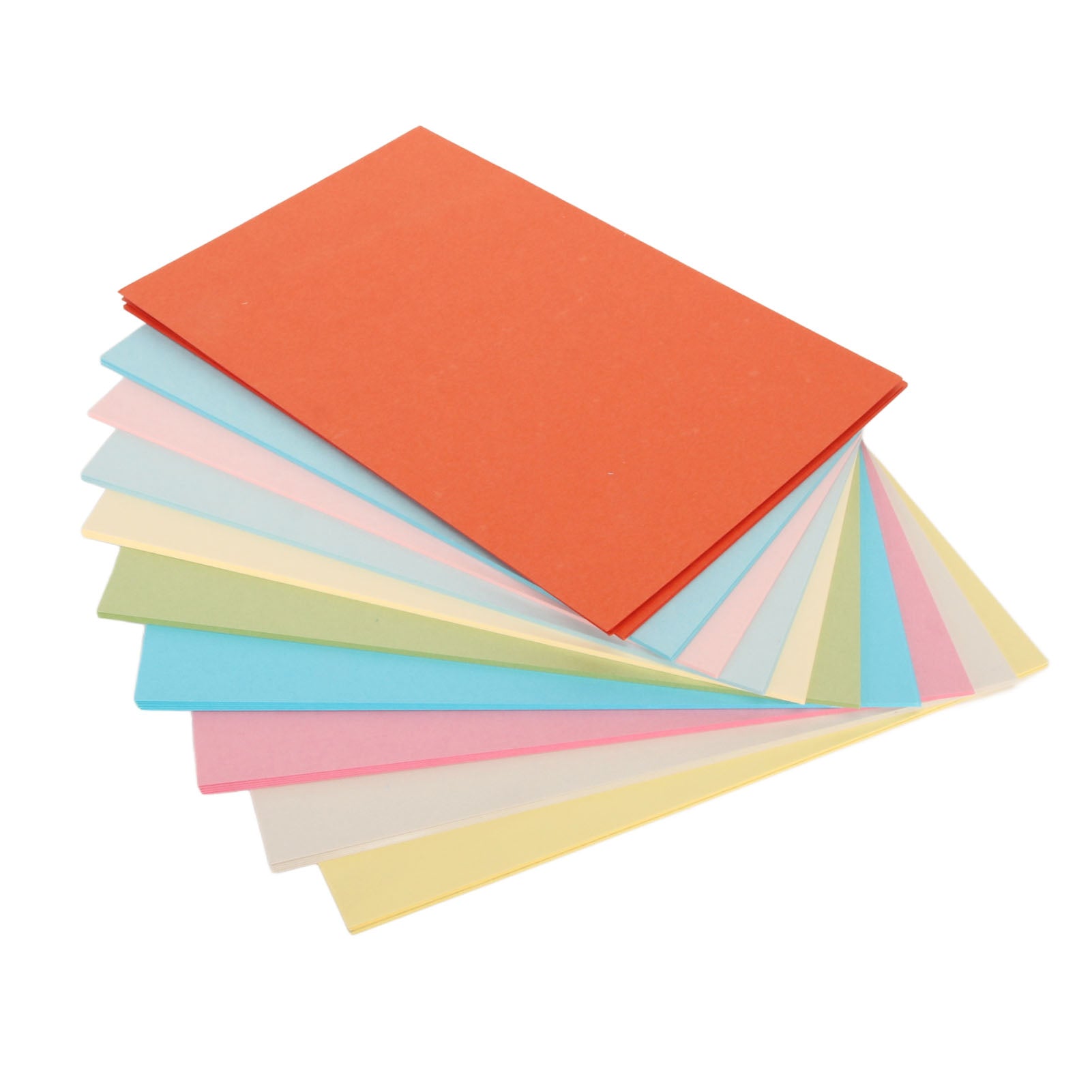 200Pcs Colorful Cardstock 15 X 10Cm Printable Blank Note Card Pearlescent Paper DIY Painting Poastcard