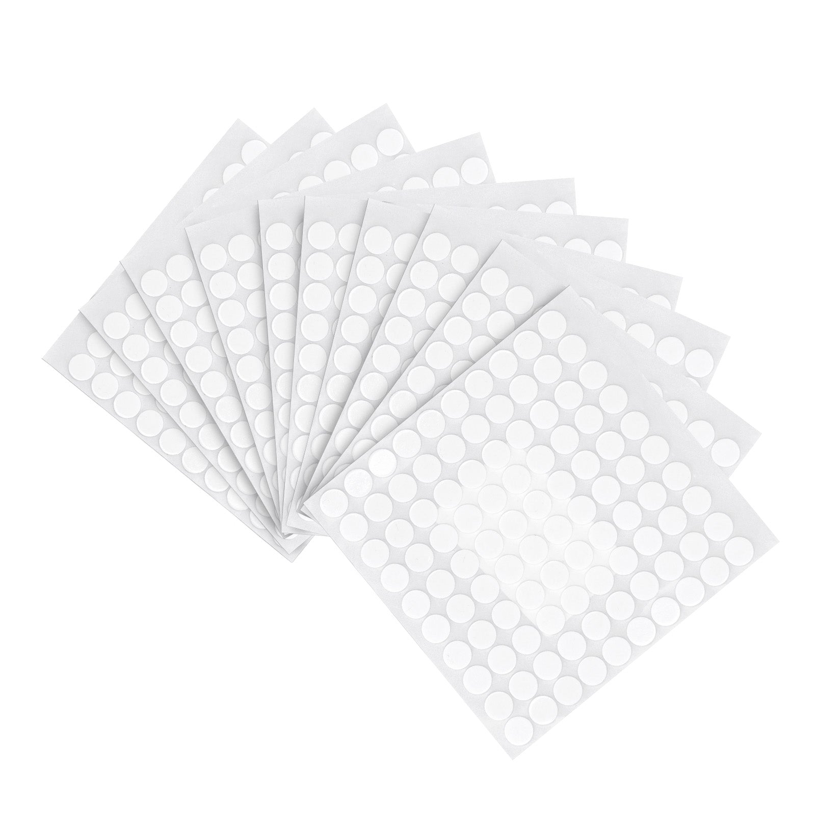 10 Sheet Foam Round Dots Adhesive 1000Pcs White Craft Foam Double Sided Tape 10mm Diameter