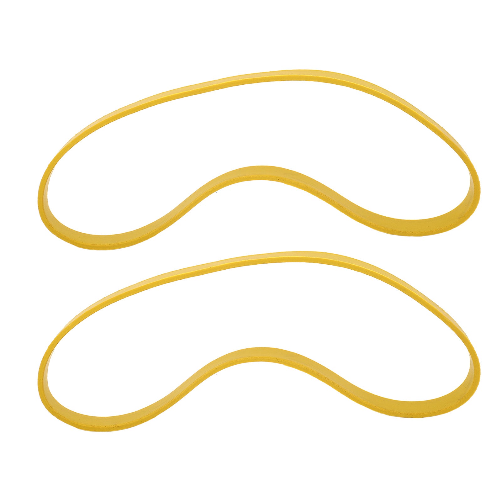 2 Pcs Band Saw Tire Yellow Anti Slip Noise Reduction Rubber Woodworking Bandsaw Wheel for 9 Inch