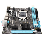 Desktop Motherboard H61 6 USB2.0 DDR3 M.2 NVMe NGFF 100Mbps LAN Micro ATX Motherboard for LGA1155 Socket I3 I5 I7