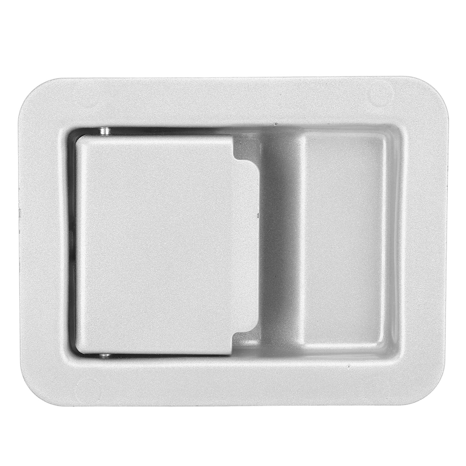 RV Toolbox Handle Latch 140 X 108mm Trailer Camper Truck Built in Door Lock Toolbox Handle Silver
