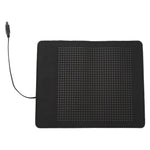 Flexible LED Car Screen 32x32 Resolution Bluetooth APP Control Scrolling Advertising Sign USB 5V 230x187mm