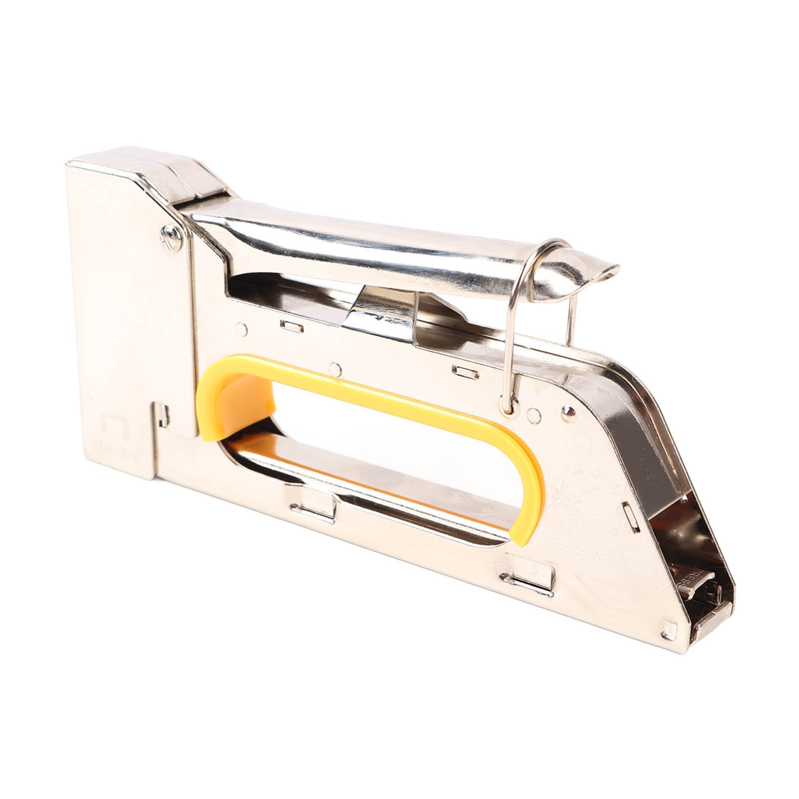 Staple Gun Manual Stapler Nailer Stainless Steel High Capacity for Packaging Decoration
