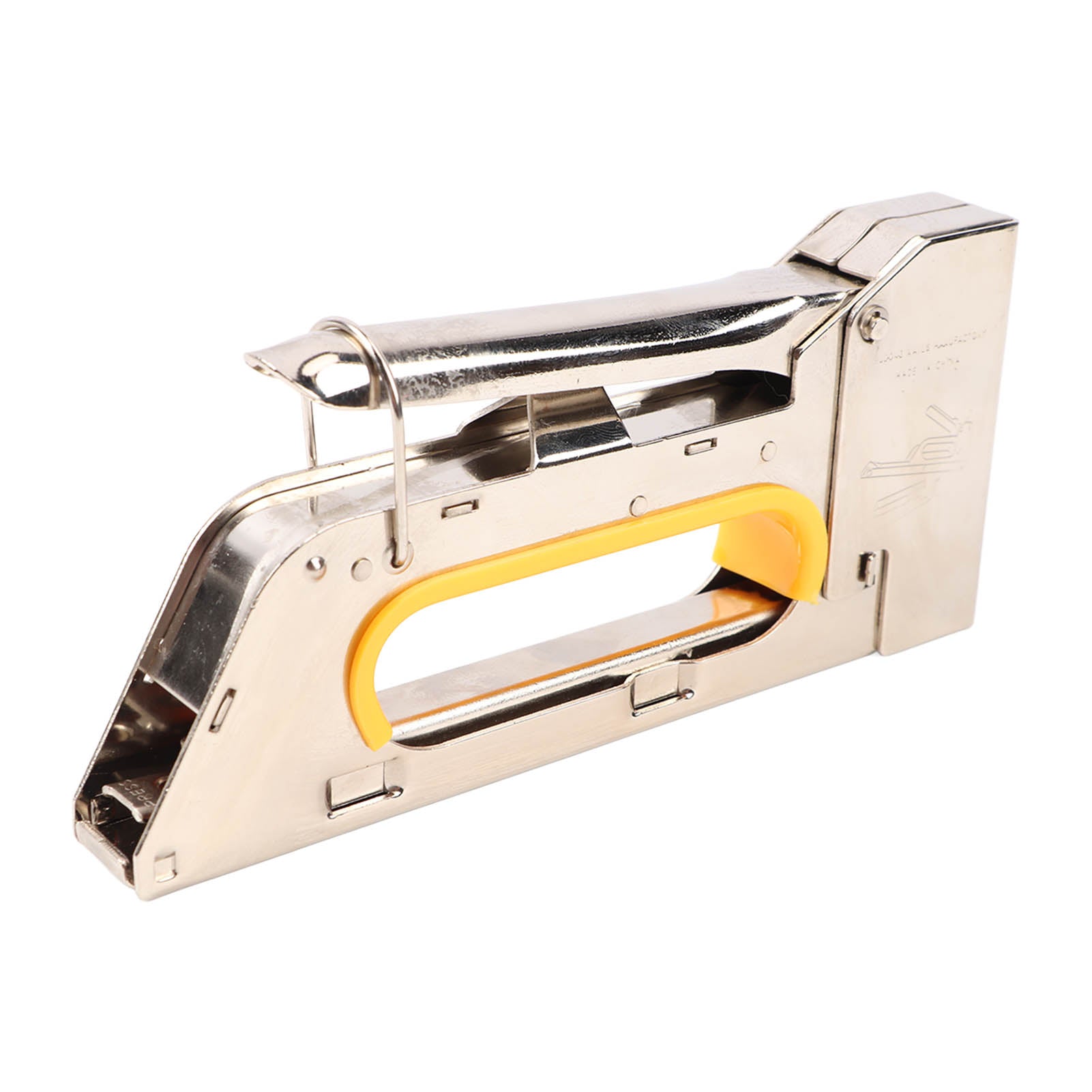 Staple Gun Manual Stapler Nailer Stainless Steel High Capacity for Packaging Decoration