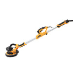 9 Inch Drywall Sander Electric Motor Sander with Automatic Dust Collection 15 Sandpaper and Backpack EU Plug 220V