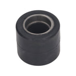 Truck Load Wheel 80 X 70mm Stainless Steel Rubber Scratch Free Truck Tyre Replacement for 6024 Bearing