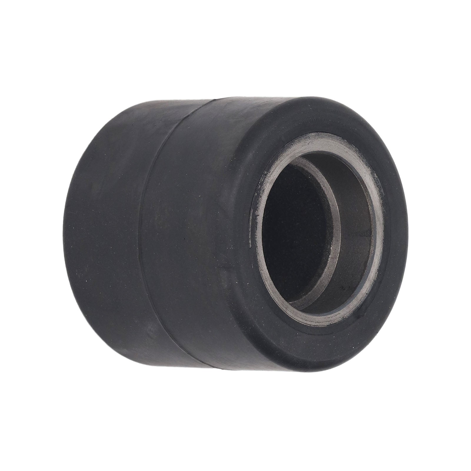 Truck Load Wheel 80 X 70mm Stainless Steel Rubber Scratch Free Truck Tyre Replacement for 6024 Bearing