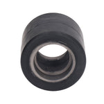 Truck Load Wheel 80 X 70mm Stainless Steel Rubber Scratch Free Truck Tyre Replacement for 6024 Bearing