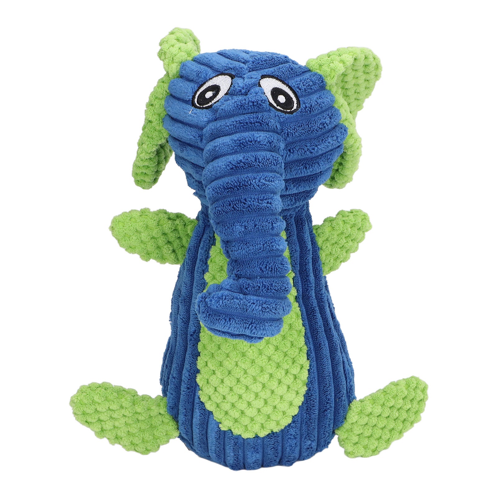 Squeaky Dog Toy Lovely Bite Resistant Interactive Puppy Teething Toys Stuffed Pet Toys Elephant