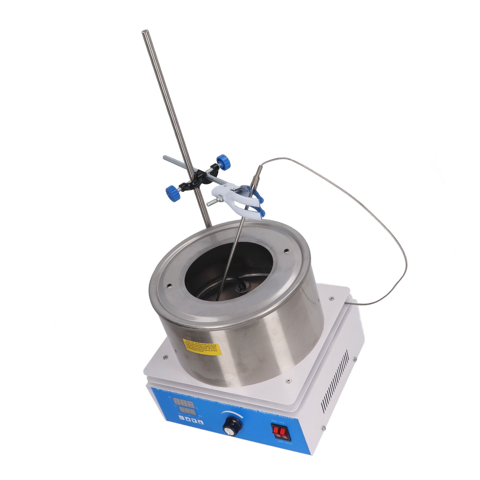 Thermostatic Water Bath 3L LCD Display Precise Temperature Control Laboratory Water Bath with Magnetic Stirrer AU Plug 220V